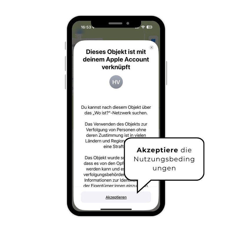 Akzeptiere die Nutzungsbedingungen